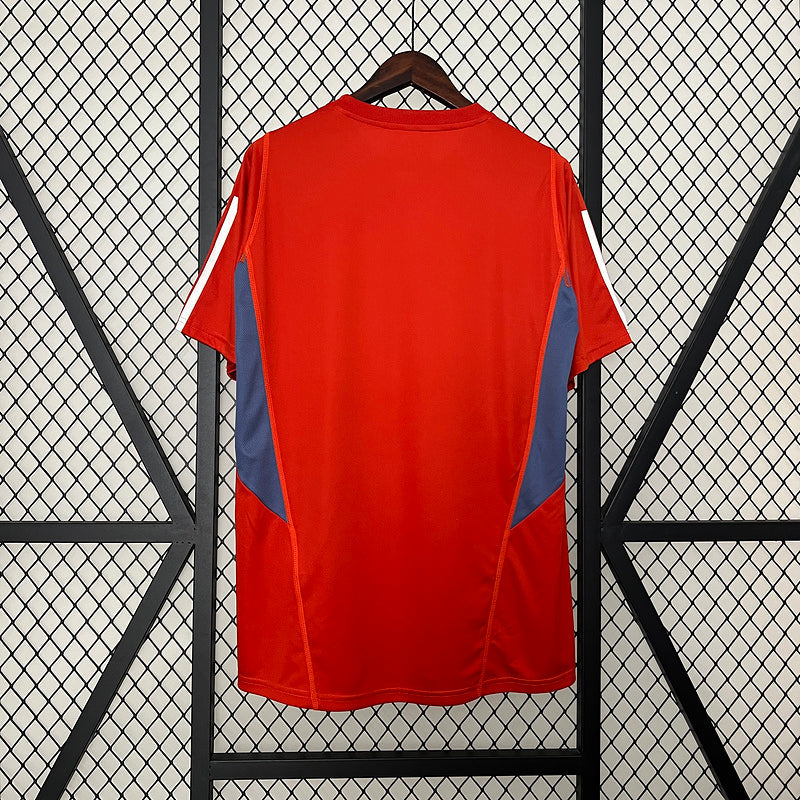 Camisa 24∕25 Cruzeiro Training Wear Red  All sponsors S-4XL(92CB)