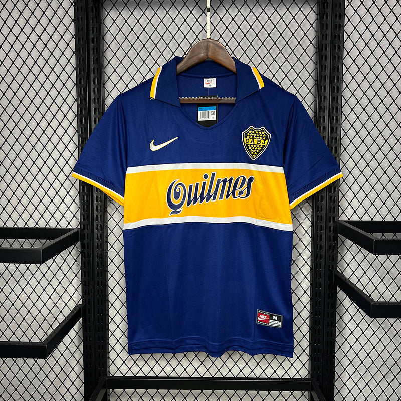 Retro Boca Juniors 1996∕97 Home Retro Jersey(5225)