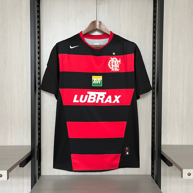 Camisa Flamengo Retrô 2005/06 - Vermelha e Preta