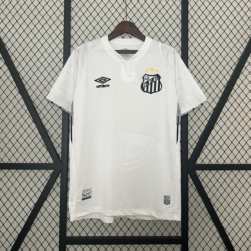 Camisa 24∕25 Santos home all sponsors S-4XL(CF86)