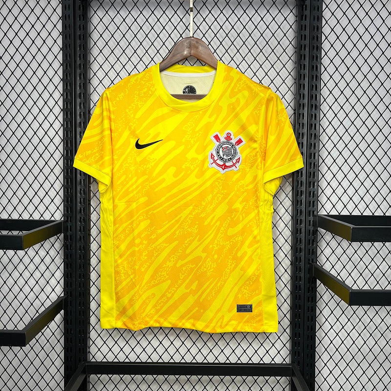 Corinthians 2024∕25 Goalkeeper Yellow Jersey(5329)