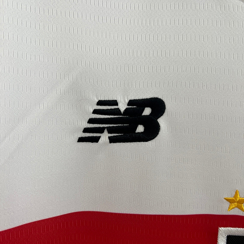 Camisa 24∕25 Long Sleeve Sao Paulo Home