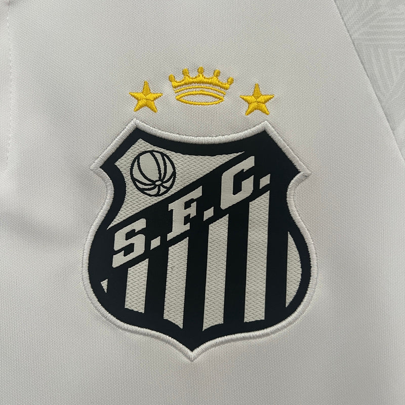 Camisa 24∕25 Santos home all sponsors S-4XL(CF86)