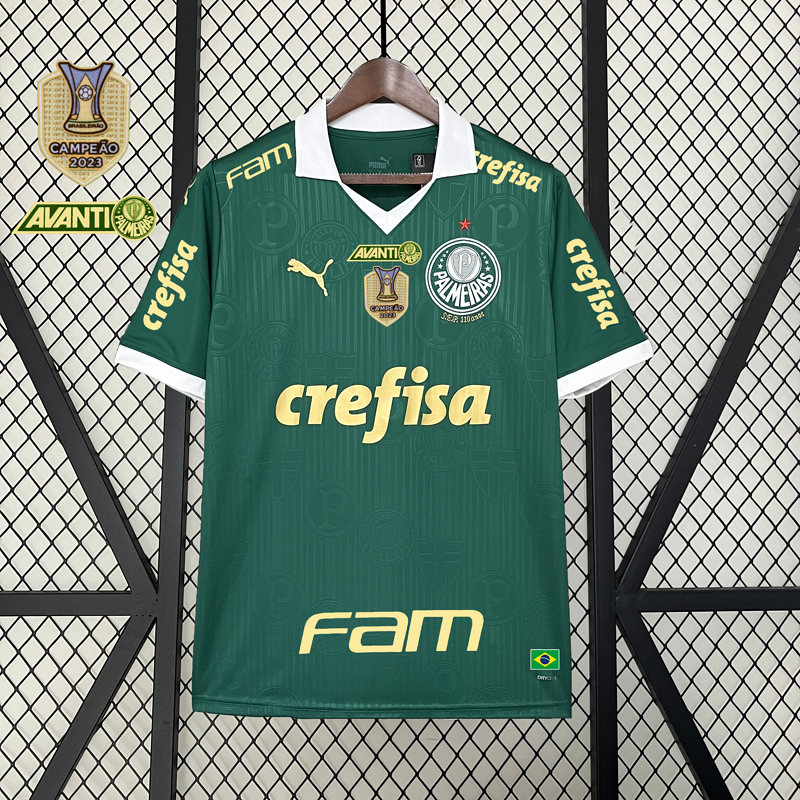 Camisa 2024∕25 Palmeiras home+All sponsors(6ED5)