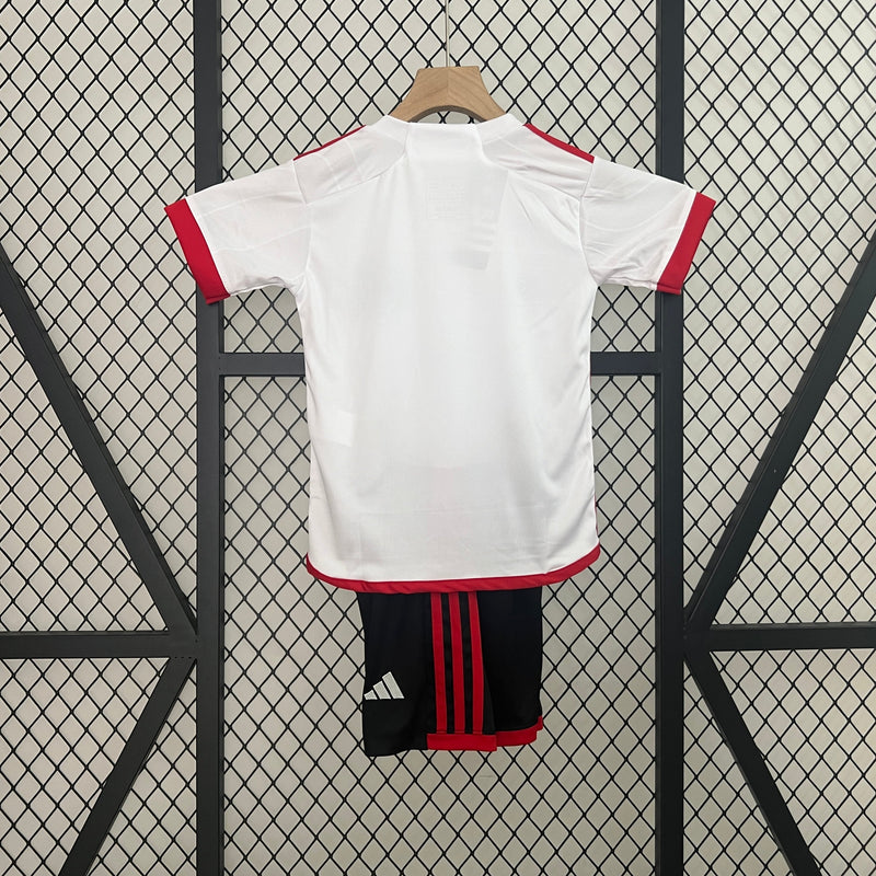 Kit Infantil Flamengo 24/25 - Branco