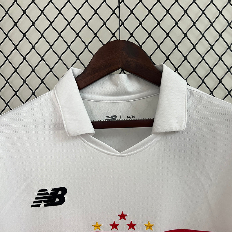 Camisa 24∕25 Long Sleeve Sao Paulo Home