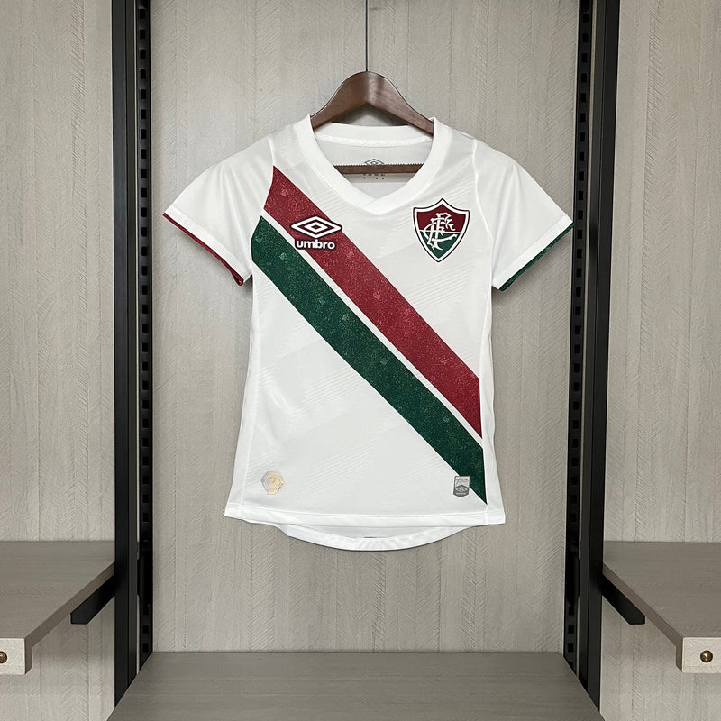 Camisa Feminina Fluminense Away II 24/25 - Branco