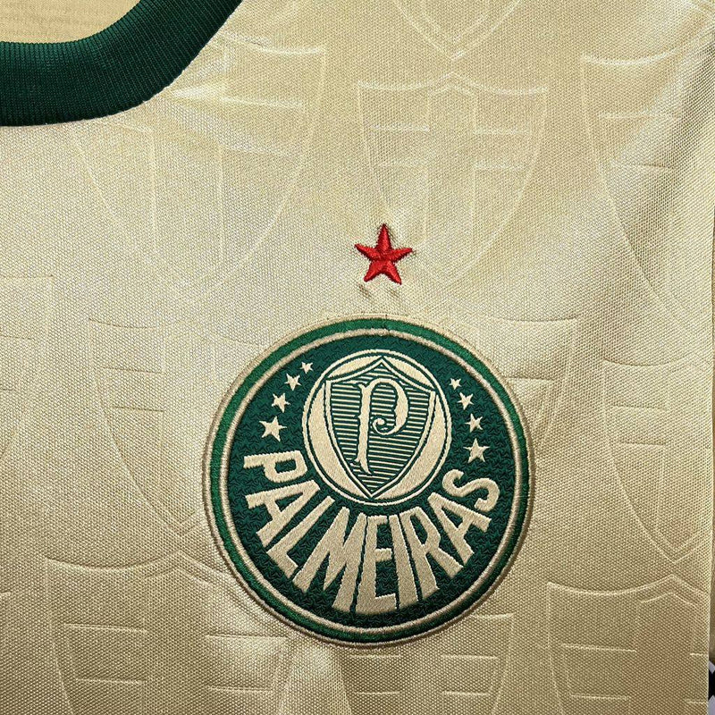 Camisa Feminina Palmeiras Third lll - Dourada