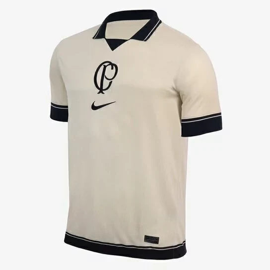 Camisa Nike Corinthians IV Bege 2023/24 Torcedor Masculina