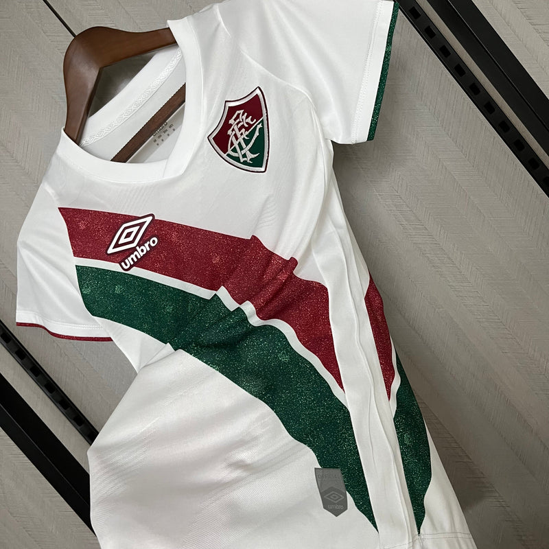 Camisa Feminina Fluminense Away II 24/25 - Branco