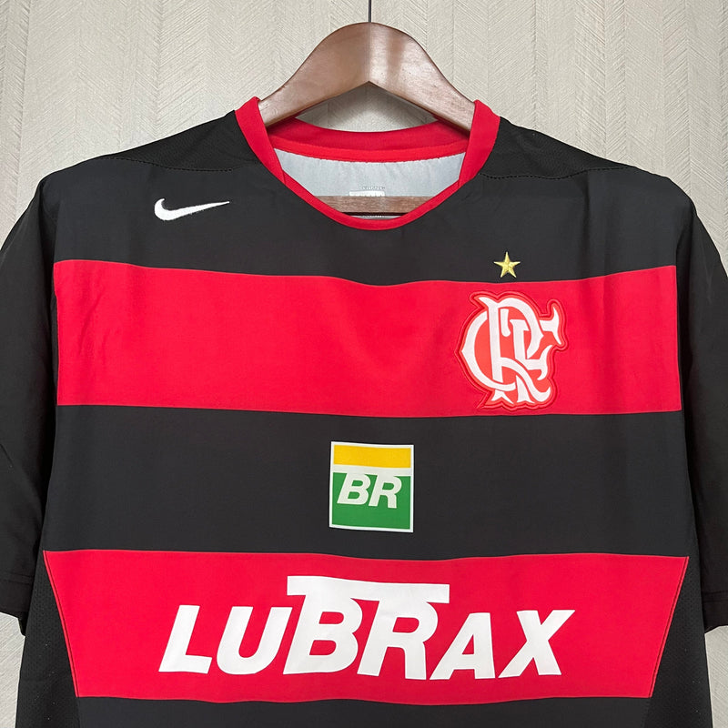 Camisa Flamengo Retrô 2005/06 - Vermelha e Preta