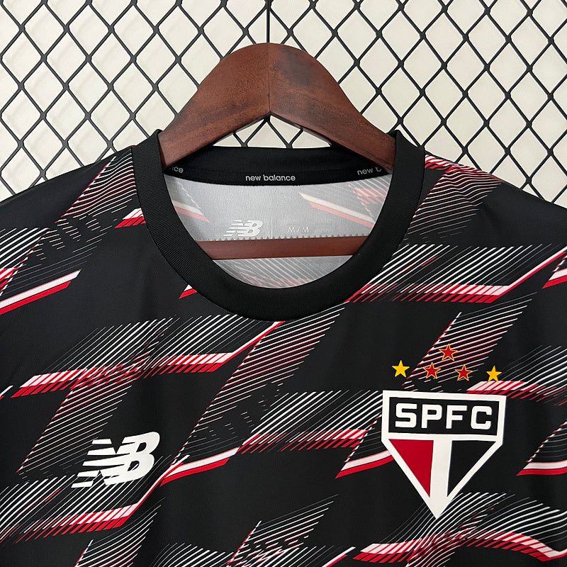 Camisa 24∕25 Sao Paulo Pre-match Suit S-4XL(A4BD)