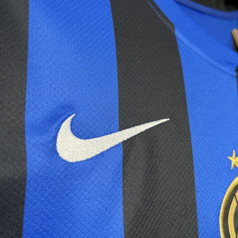 Camisa Inter Milan I 24/25 - Azul e Preto