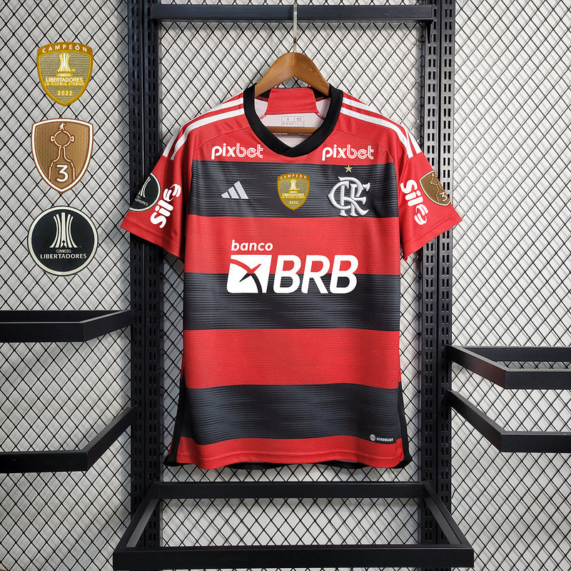 Camisa Flamengo All Sponsors + Patches