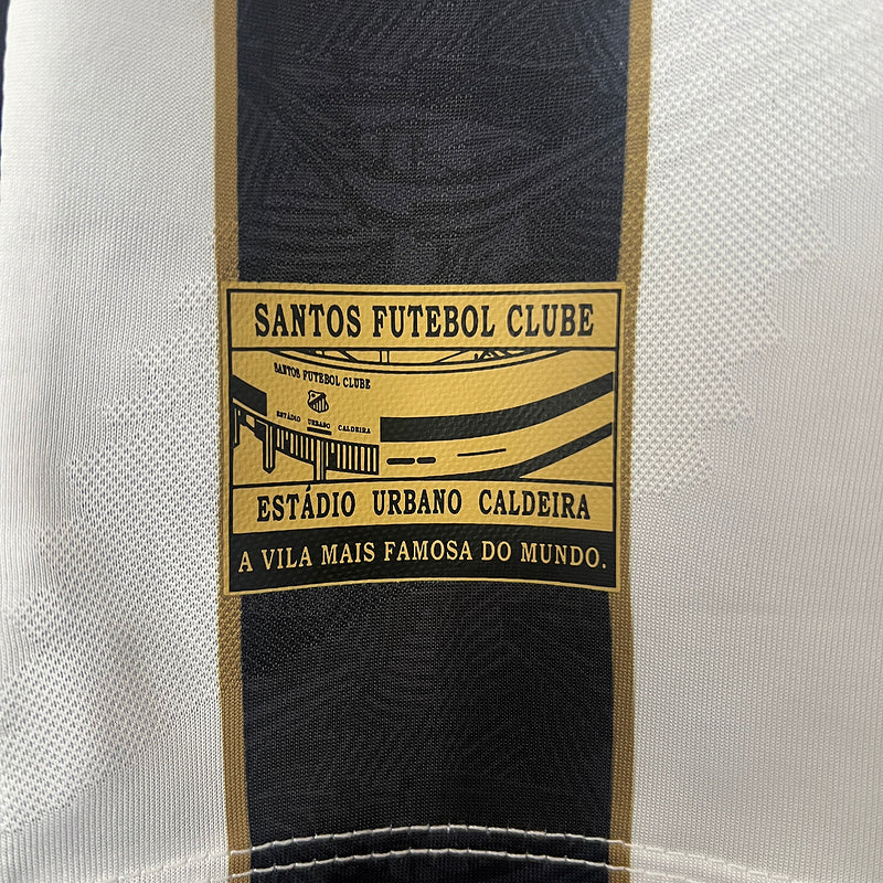 Camisa 24∕25 Santos away all sponsors S-4XL(B169)