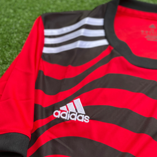 Camisa Flamengo III 22/23 Adidas - Rubro Negro