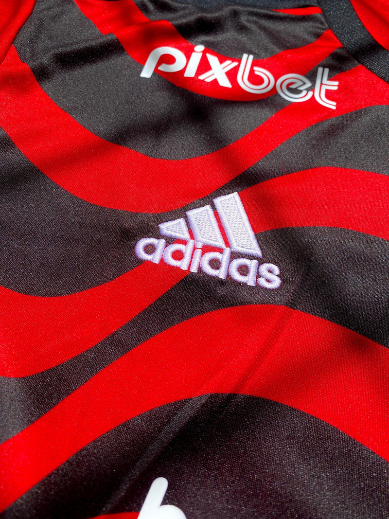 Camisa Flamengo III 22/23 Adidas - Rubro Negro