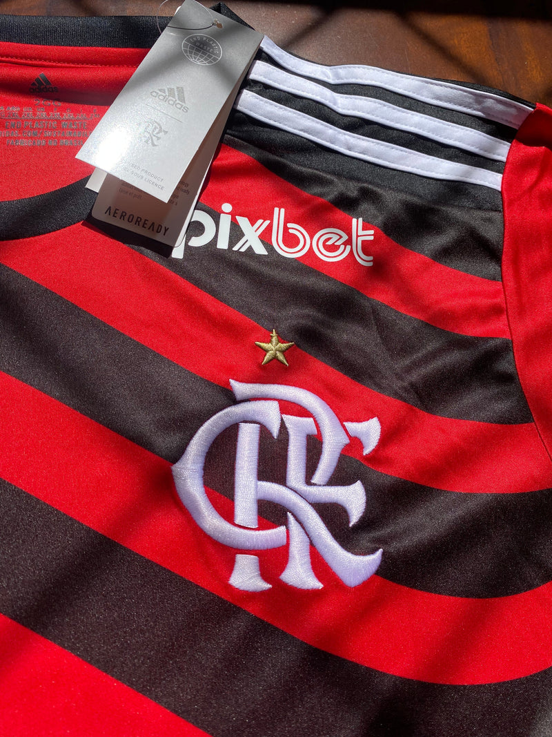 Camisa Flamengo III 22/23 Adidas - Rubro Negro